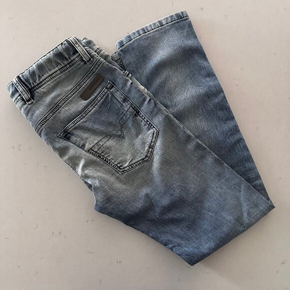 DIESEL WAYKEE JOGG JEANS IN LIGHT BLUE - Picture 1 of 6